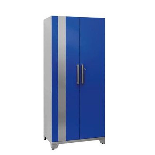 Performance Plus 83 Inch H x 36 Inch W x 24 Inch D Metal Locker Cabinet in Blue