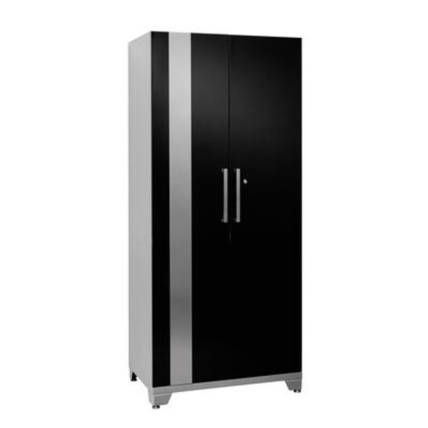 Performance Plus 83 Inch H x 36 Inch W x 24 Inch D Metal Locker Cabinet in Black