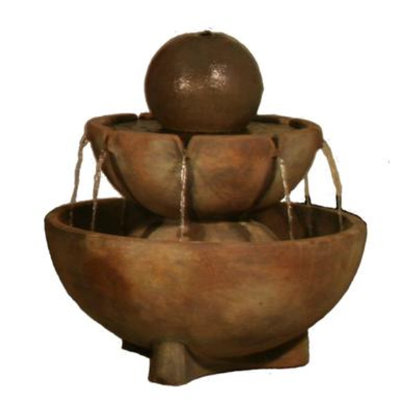 Large Sphere Stone Vessels Fountain