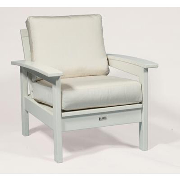 White Deep Seating Chair Frame