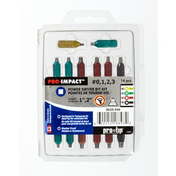 PRO-TIP 14PC BIT ASSORTMENT KIT