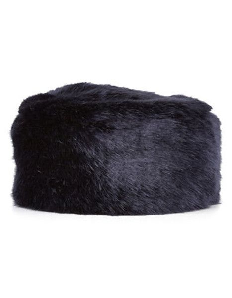 Jacques Vert Navy Fur Cossack Hat - Navy