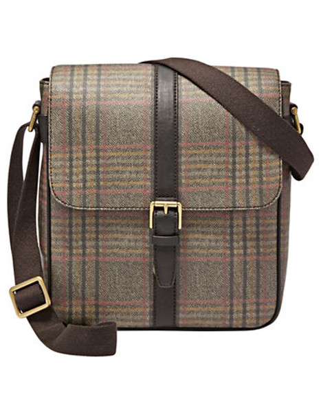 Fossil Estate Plaid City Bag - Assorted