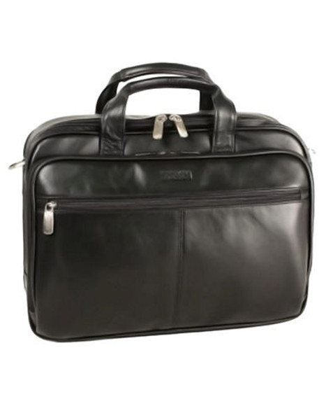 Kenneth Cole Reaction Top Zip Portfolio   Computer Case  I Rest My Case - Black