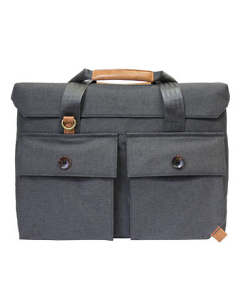 Pkg Slim Laptop Briefcase Dri Collection - Dark Grey