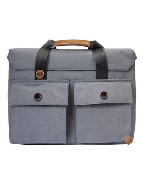Pkg Slim Laptop Briefcase Dri Collection - Light Grey