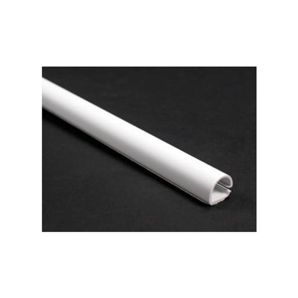 Plastic CordMate Cord Channel White