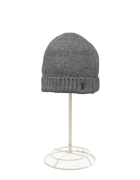 Polo Ralph Lauren Cashmere Blend Tuque - Grey