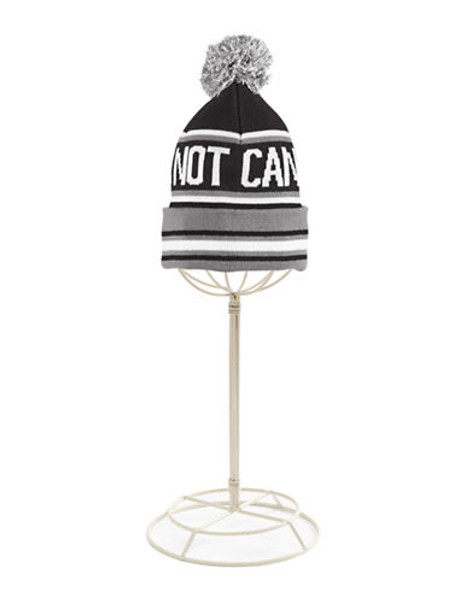 Reason Can You Not Pom Pom Beanie - Black - X-Large