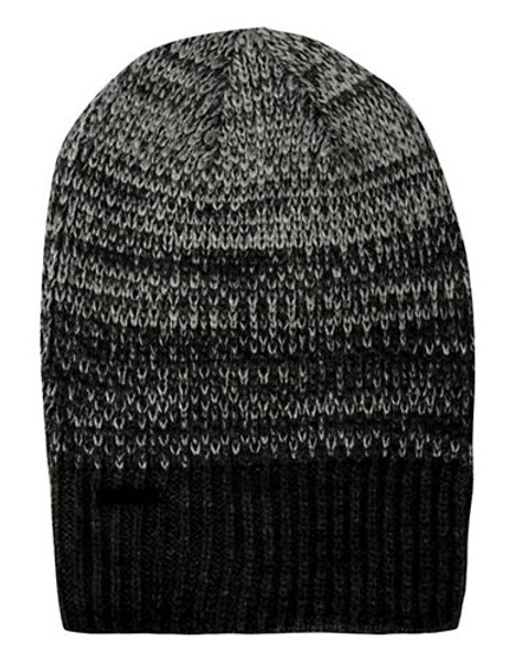 Calvin Klein Slouchy Ombre Knit Beanie - Grey