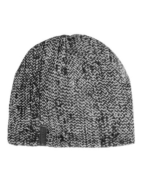 Calvin Klein Textured Knit Beanie - Black