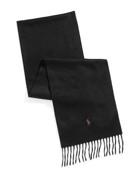 Polo Ralph Lauren Recycled Cashmere Scarf - Black