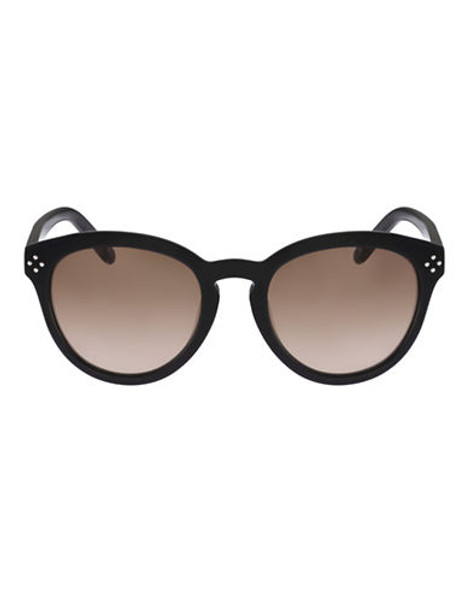 Chloé Boxwood Round Sunglasses - Black