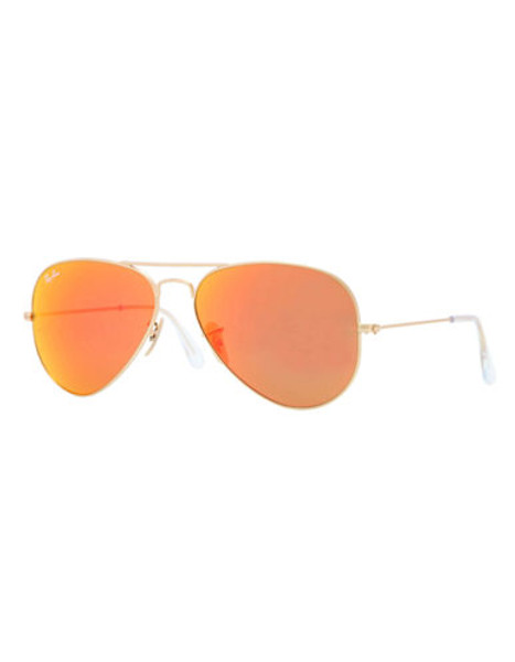 Ray-Ban Original Classic Aviator - Orange Mirror - Small