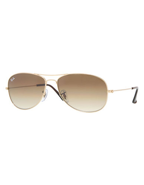 Ray-Ban Cockpit Aviators - Gold - Large