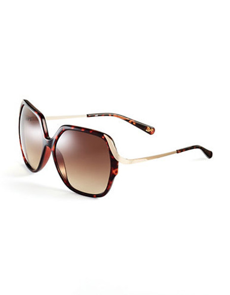 Diane Von Furstenberg Alexander Retro Sunglasses - Brown