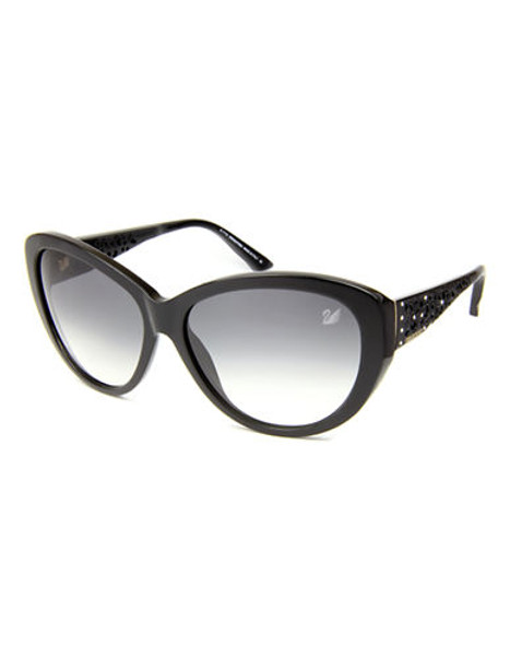 Swarovski Davina Sunglasses - Black