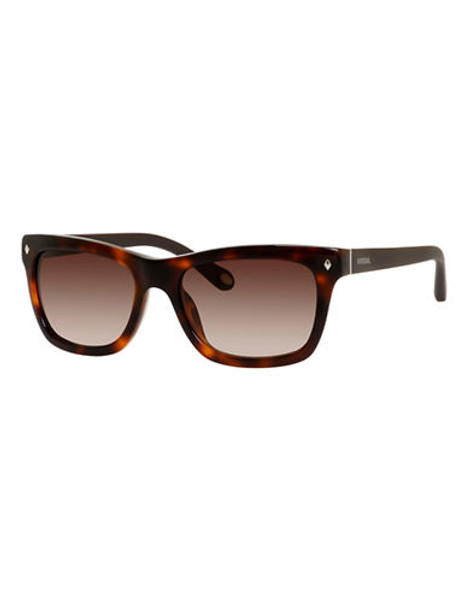 Fossil Wayfarer Sunglasses - Havana