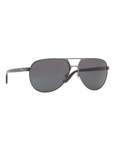 Versace Pilot Shaped Sunglasses - Grey