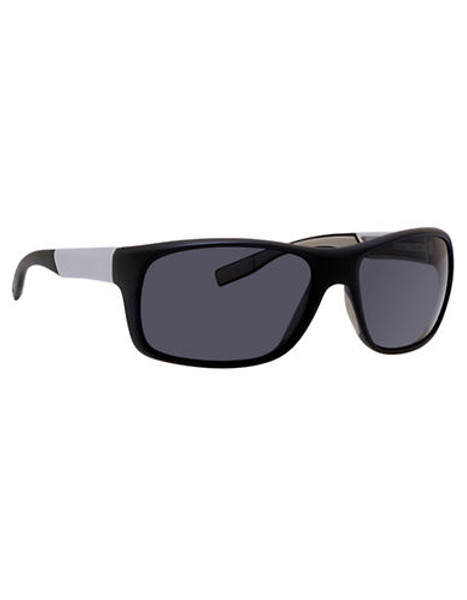 Hugo Boss Understated Plastic Rim Sunglasses - Black