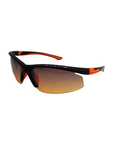 Izod Brown Sports Blade with HD Golf Lenses - Brown