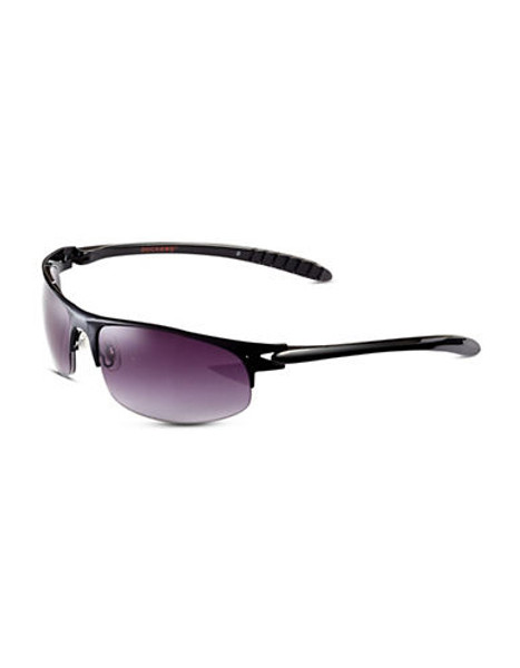 Dockers Metal Semi Rimless Wrap - Smoke