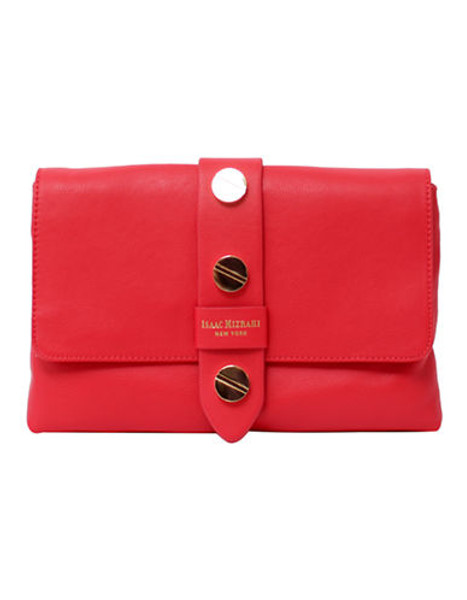 Isaac Mizrahi New York Olivia Clutch - Watermelon