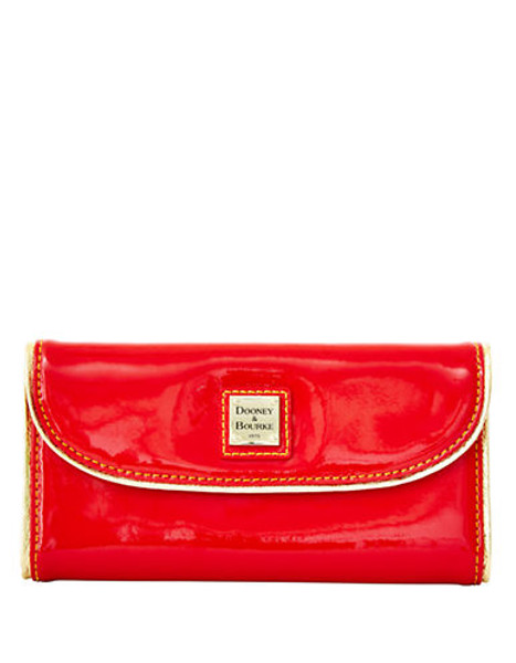 Dooney & Bourke Continental Clutch Continental Wallet - Red