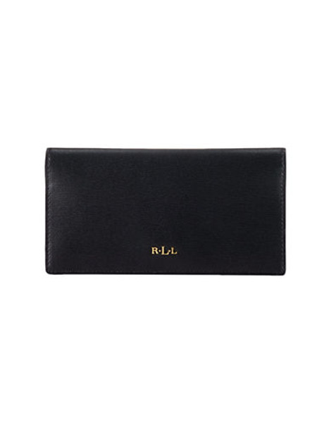 Lauren Ralph Lauren Tate Leather Slim Wallet - Black