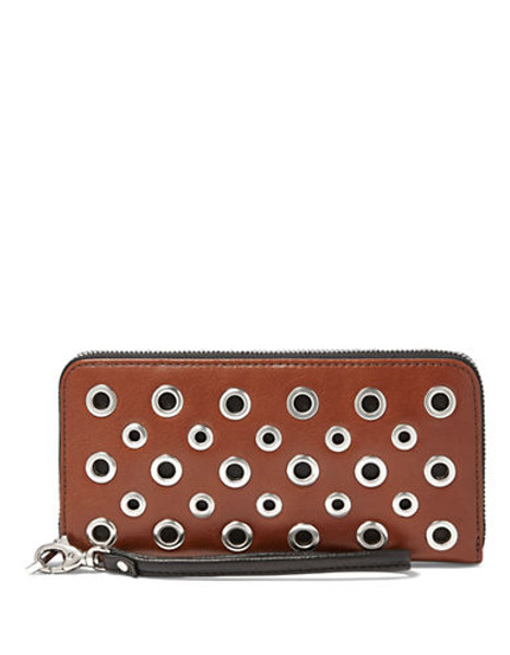 Fossil Sydney Zip Clutch - Brown