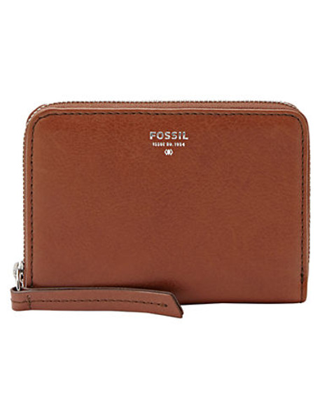 Fossil Sydney Zip Multi - Brown