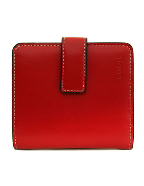 Lodis Petite Card Case Wallet - Red