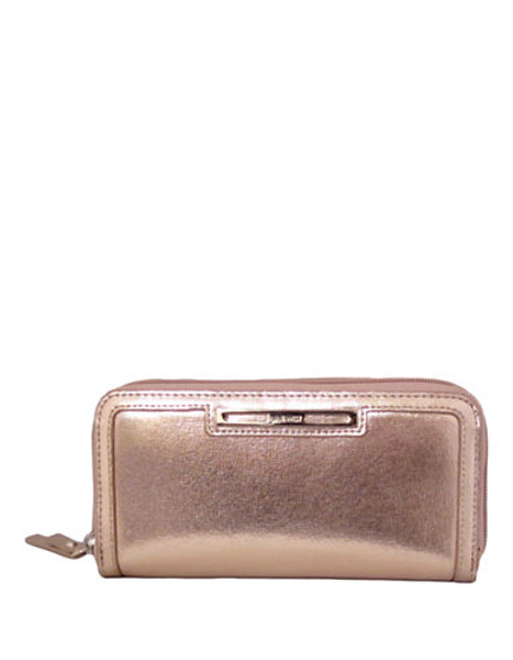 Nine West Shine Show Small Zip Around Wallet