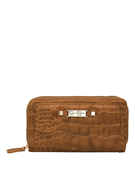 Jessica Simpson Daisy Too Double Zip Around - Whiskey