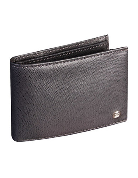 Swiss Wenger Leather Wallet - Grey