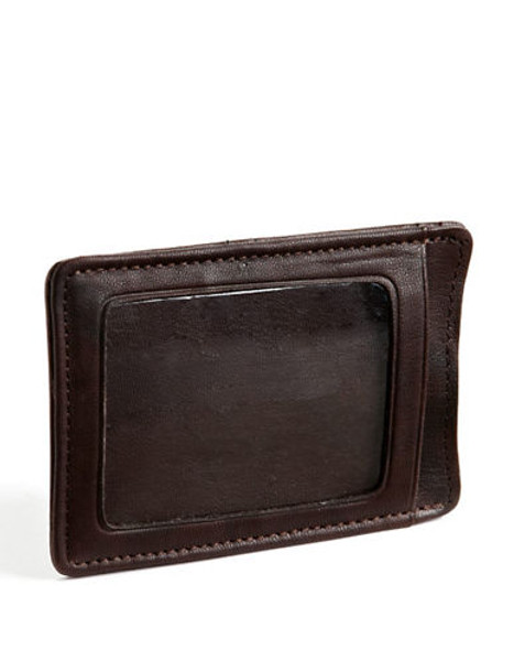 Kenneth Cole Reaction Fillmore ID Money Clip - Brown