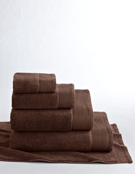 Glucksteinhome Microcotton Bath Sheet - Coffee