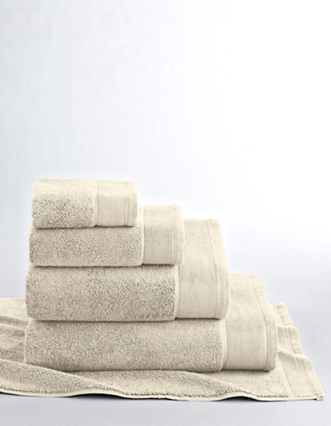 Glucksteinhome Microcotton Bath Sheet - Ecru - Bath Sheet