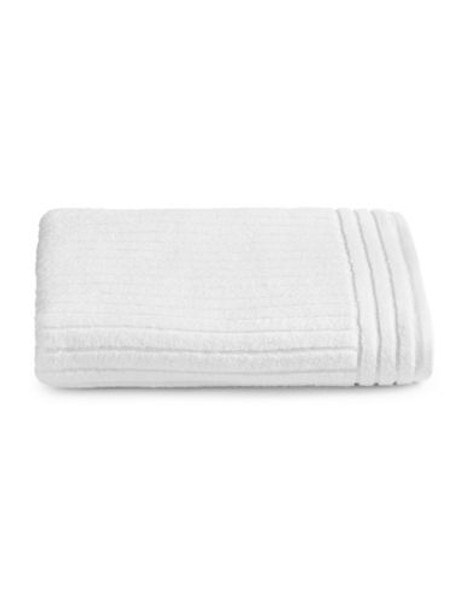 Hotel Collection Lines Bath Towel - White - Bath Towel