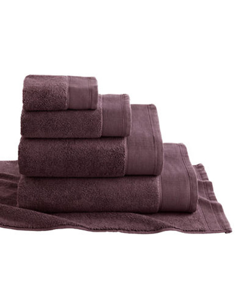 Glucksteinhome Microcotton Bath Towel - Plum - 12X18