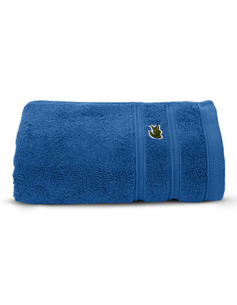 Lacoste Croc Hand Towel - Ocean - Hand Towel