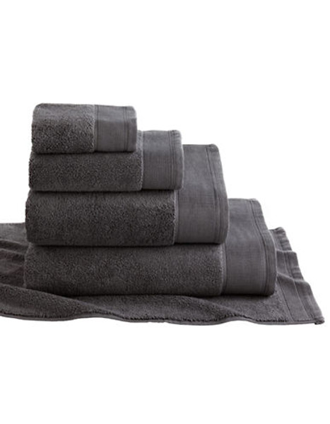 Glucksteinhome Microcotton Hand Towel - Pewter - Hand Towel