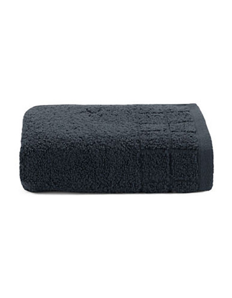 Calvin Klein Sculpted Grid Hand Towel - Midnight - Hand Towel