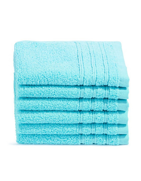 Hotel Collection Microcotton Collection Washcloth - Surf - Wash Cloth