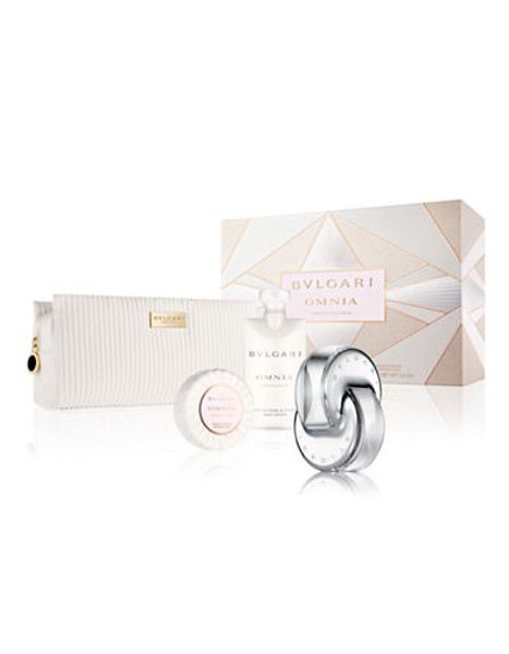 Bvlgari Omnia Crystalline 4 Piece Gift Set - No Colour - 125 ml