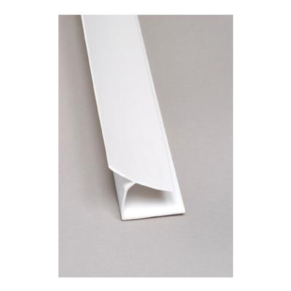 Inside Corner PVC White Moulding 8 Ft.