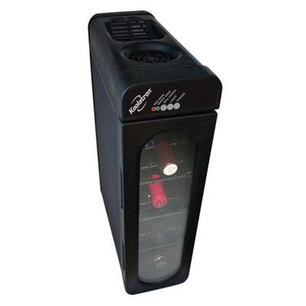Black Thermoelectric Compact Wine Chiller &#150; 4-Bottle