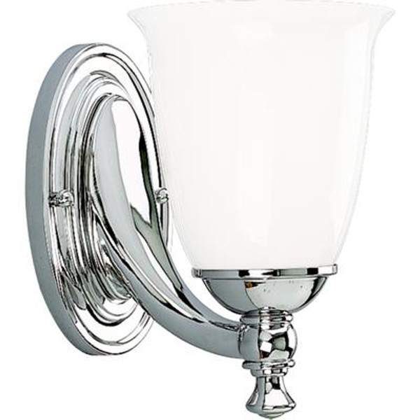 Victorian Collection Chrome 1-light Wall Bracket