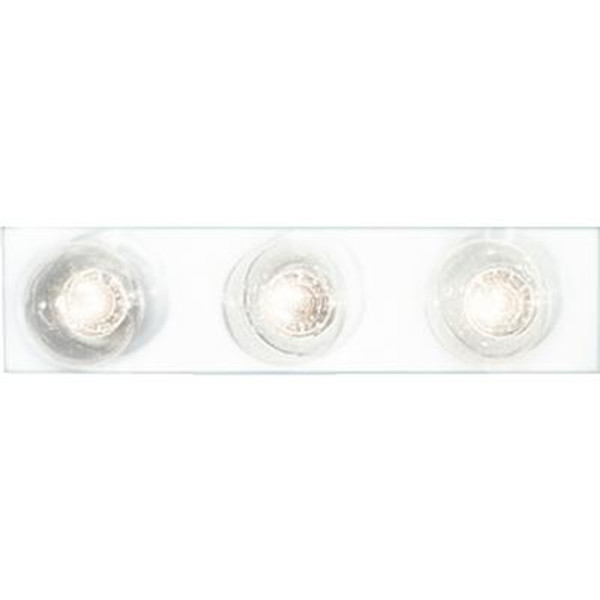 Broadway Collection White 3-light Wall Bracket