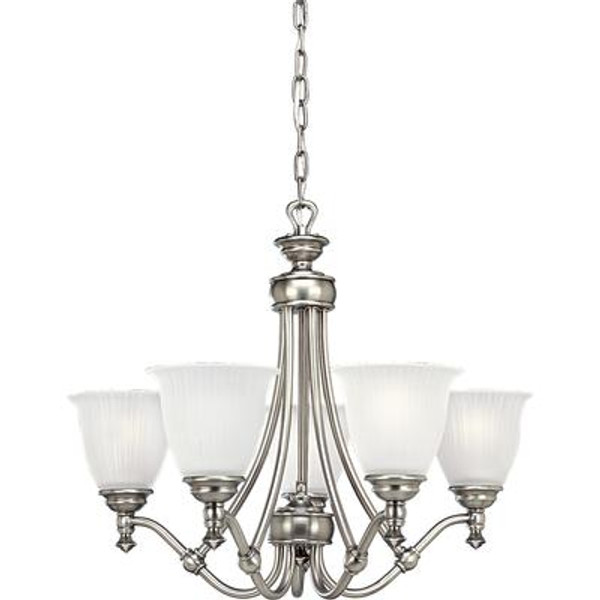 Renovations Collection Antique Nickel 5-light Chandelier
